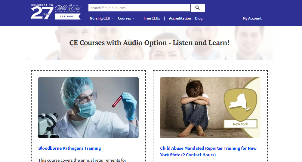 Wild Iris Medical Education Audio Courses